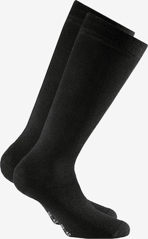 Gambaletto di Rohner Basic in nero: frontale