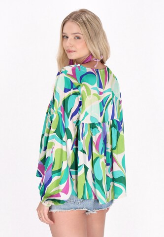 IZIA Blouse 'Fashion Look' in Blauw