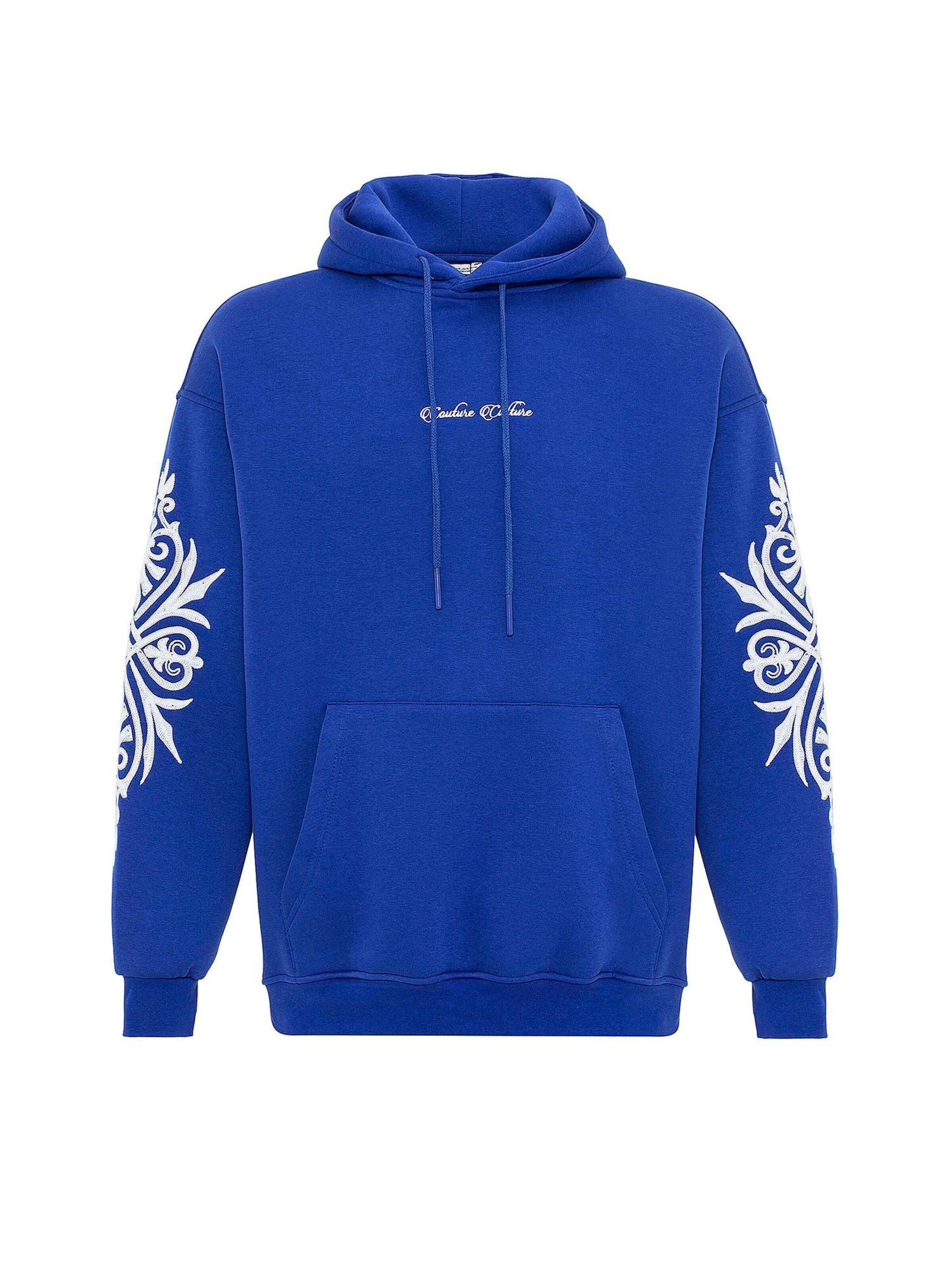 Sweat-shirt Dandalo en bleu : devant