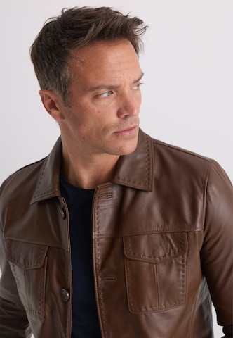 Felix Hardy Between-season jacket in Brown
