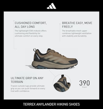 ADIDAS TERREX Lågsko 'Anylander' i brun