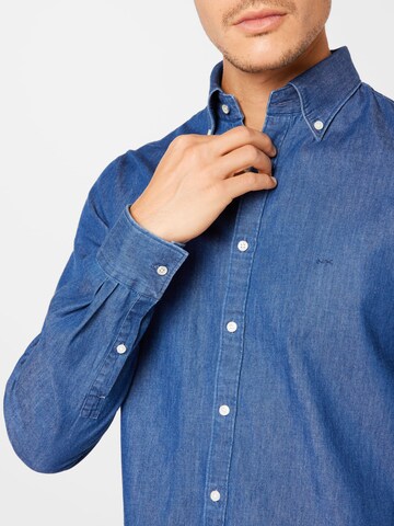 Michael Kors - Regular Fit Camisa em azul