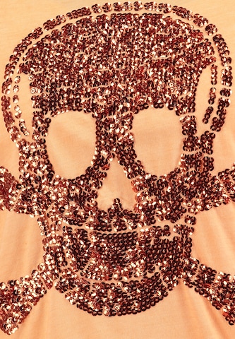 T-shirt 'Bone' Key Largo en orange