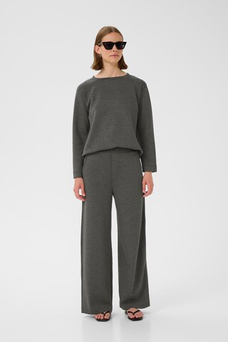 InWear Wide Leg Hose 'Gincette' in Grau