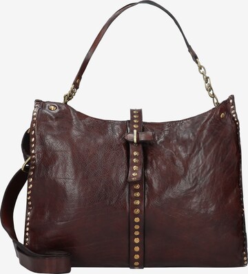 Campomaggi Shoulder Bag in Brown: front