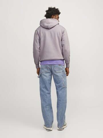 JACK & JONES Sweatshirt 'Vesterbro' in Purple