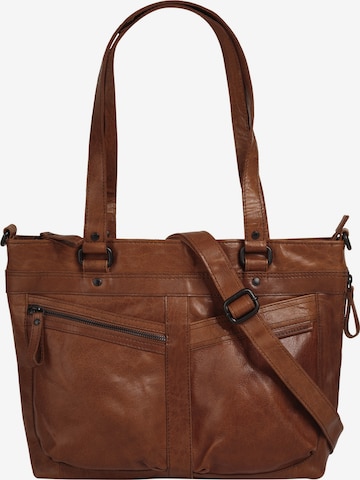 Spikes & Sparrow Shopper in Braun: Vorderseite