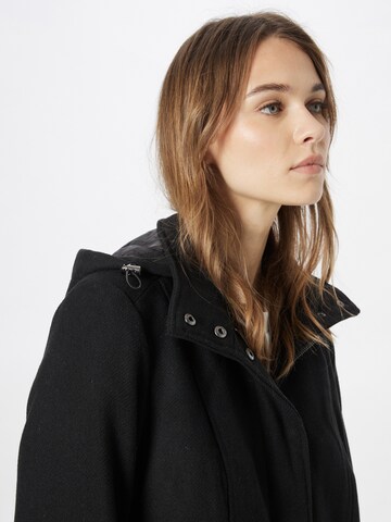 Fransa Between-Seasons Coat 'SAGA' in Black