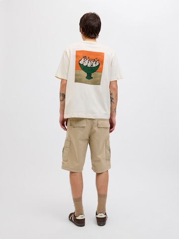 JACK & JONES - regular Pantalón en beige