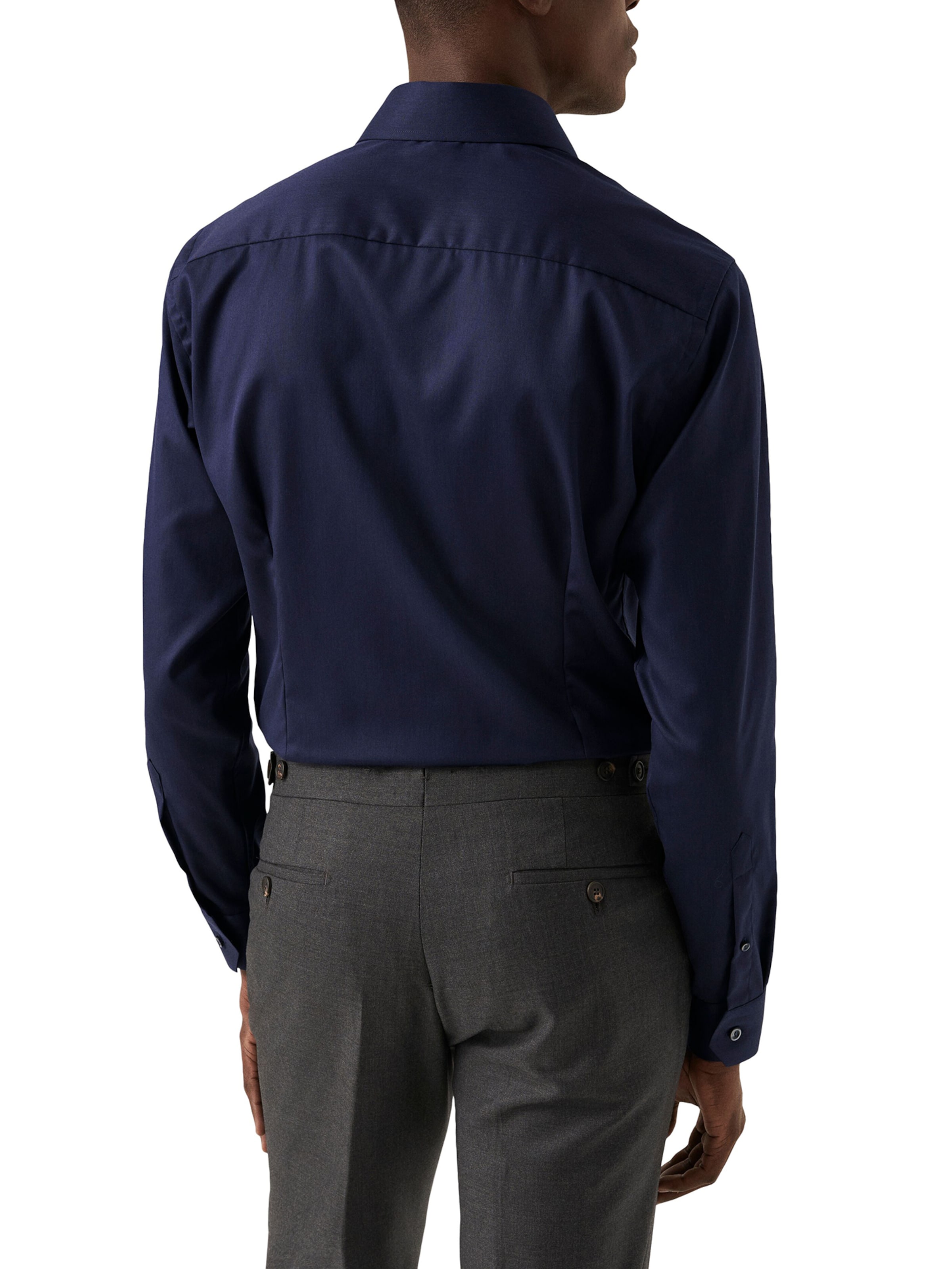 ETON Slim fit Button Up Shirt in Blue