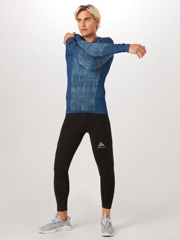 Coupe slim Pantalon de sport ODLO en noir