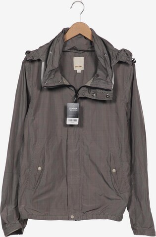 DIESEL Jacket & Coat in XL in Beige: front