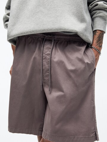 Loosefit Pantaloni de la Pull&Bear pe mov