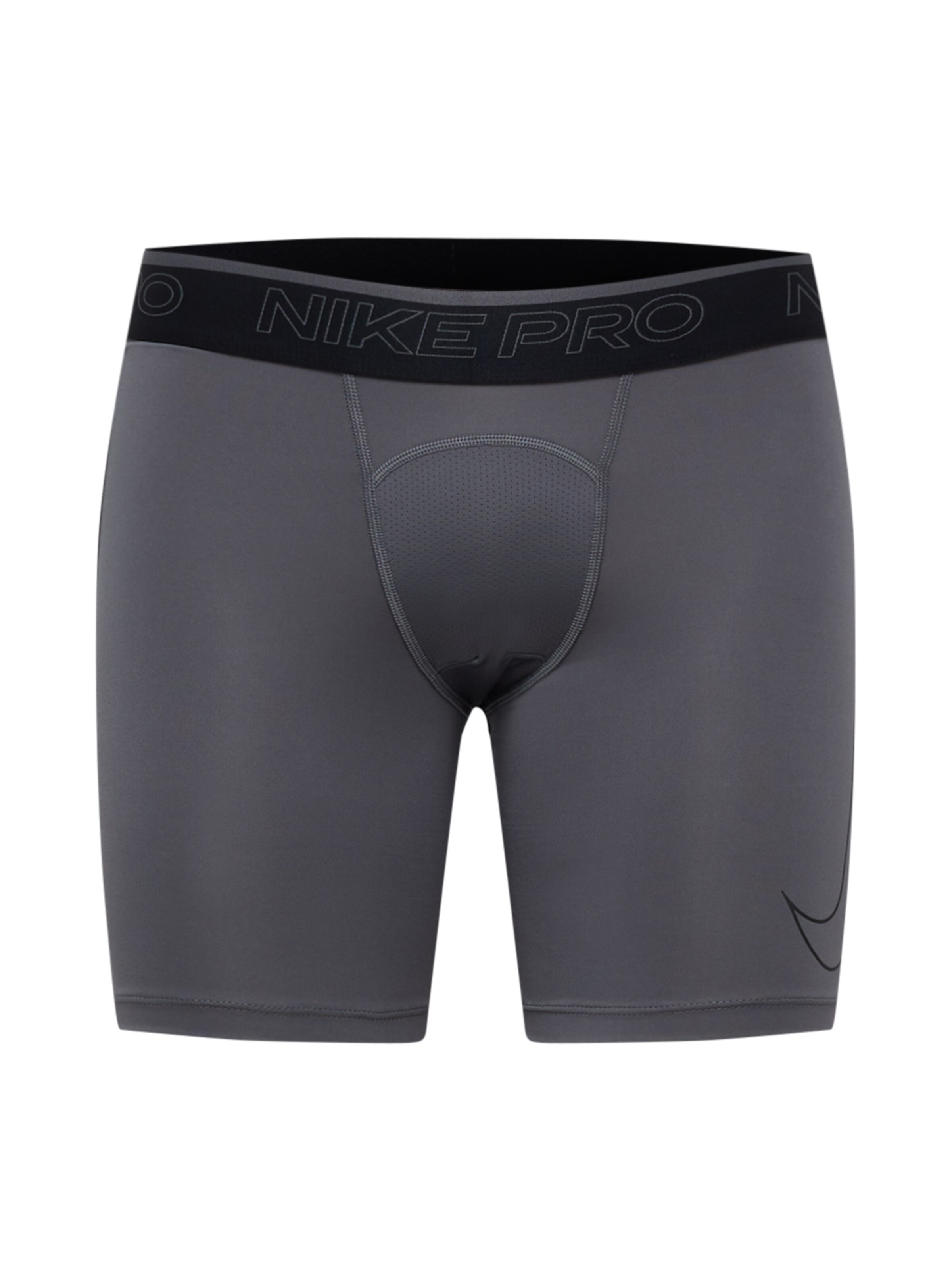 NIKE Skinny Sportunterhose in Grau: Vorderseite