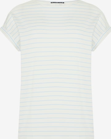 QS Shirt in Blau: Vorderseite
