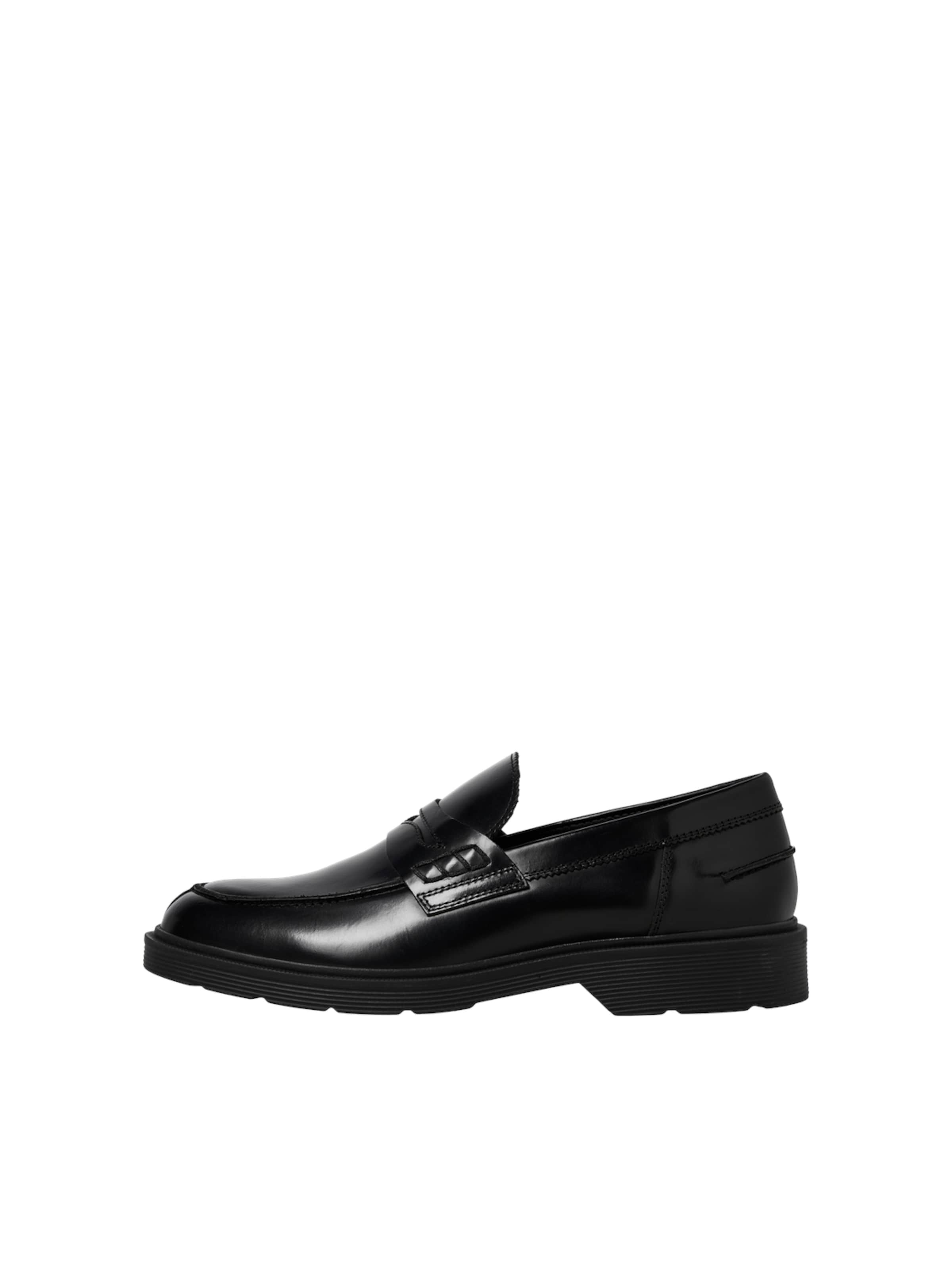 JACK & JONES Classic Flats 'JFWDax' in Black: front