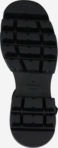 Copenhagen Strap Sandals in Black