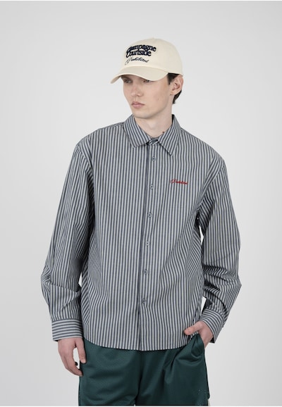 Prohibited Button Up Shirt 'Dugout' in L in Opal / White, Item view