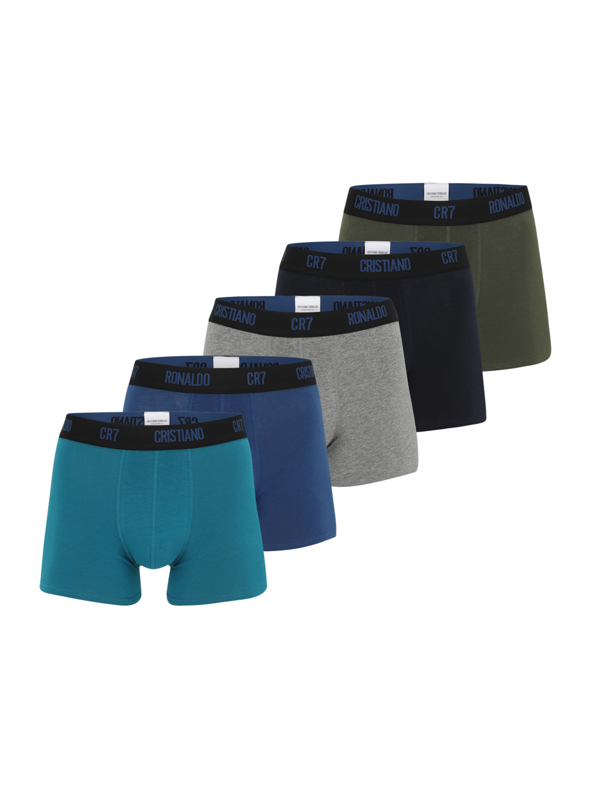 CR7 - Cristiano Ronaldo - Calzoncillo boxer en azul: frente