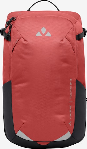 VAUDE Sportrucksack 'Trailvent 15' in Rot: Vorderseite