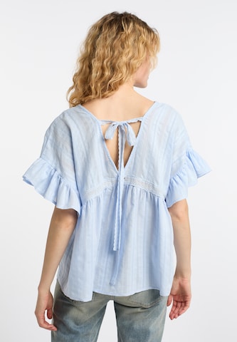 DreiMaster Vintage Bluse in Blau