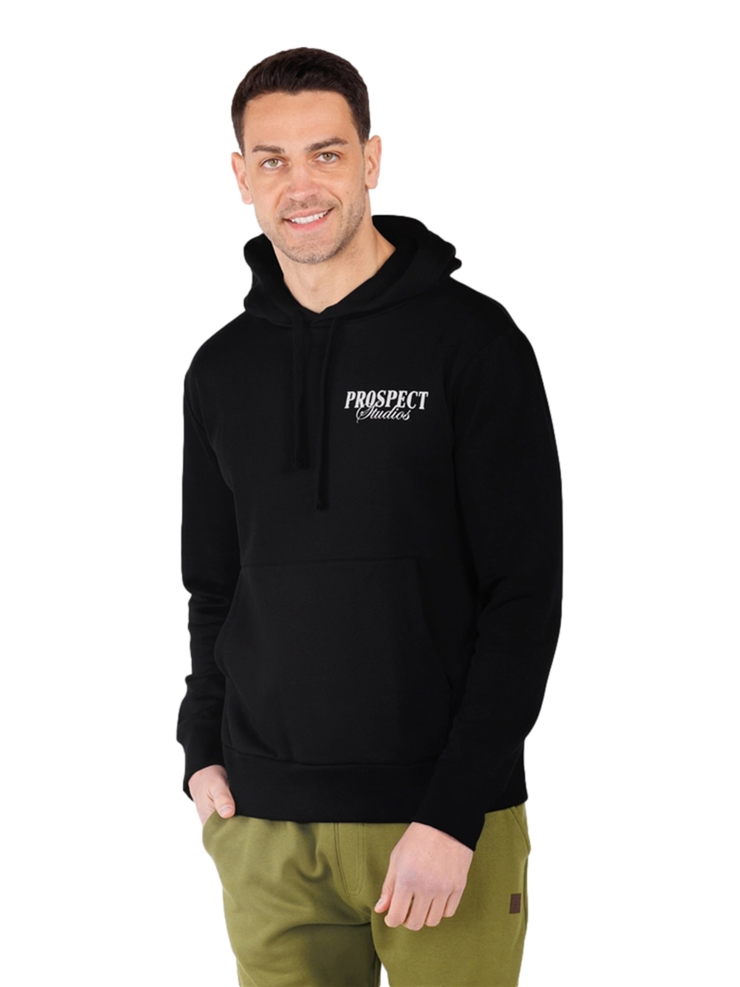 Key Largo Pullover 'Prospect Studios' i sort: forside