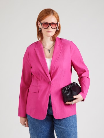 SAMOON Blazer | vijolična barva: sprednja stran