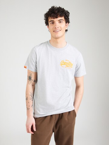 Superdry Shirt in Grey: front