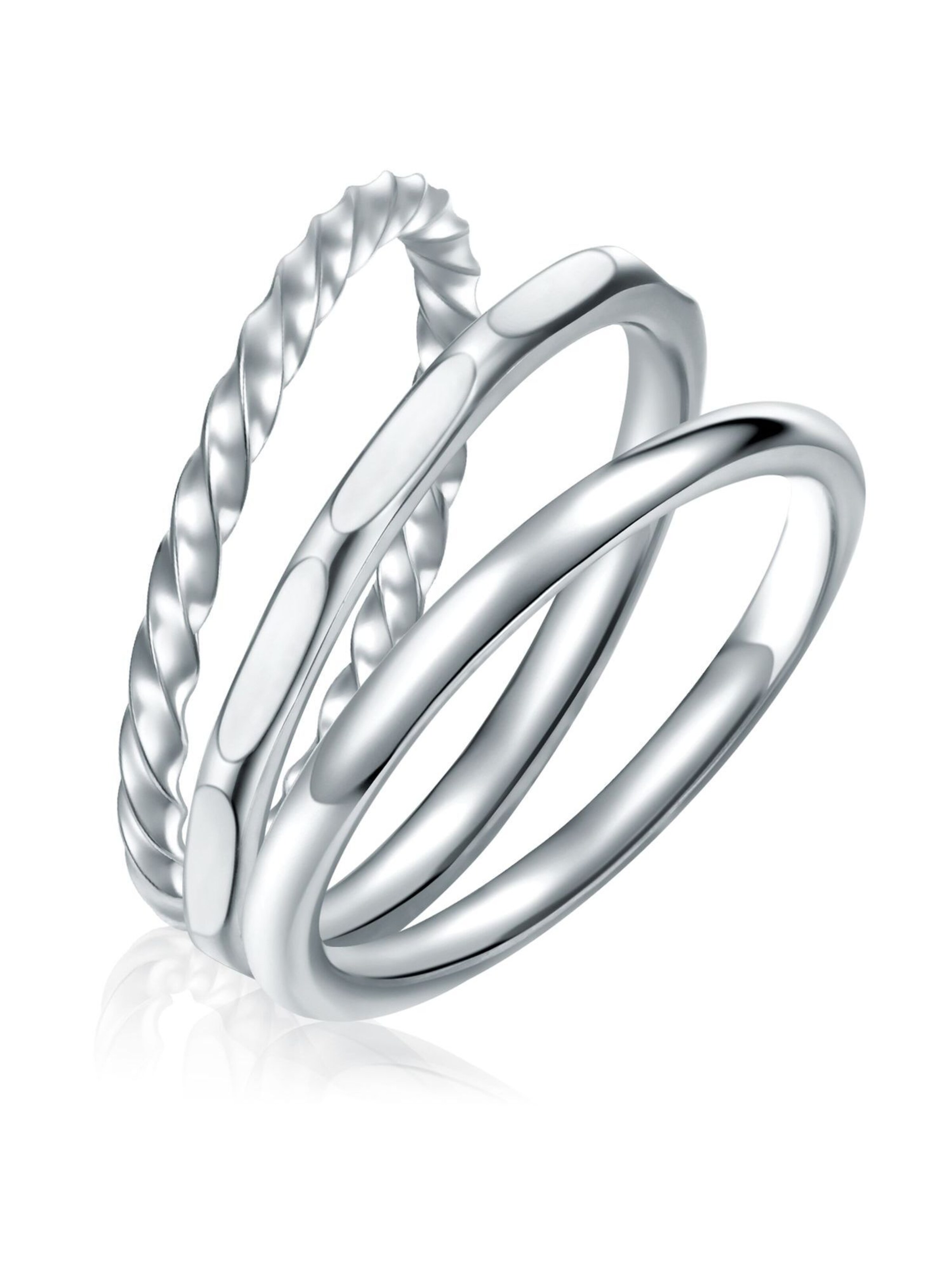 Eastside Ring in Zilver