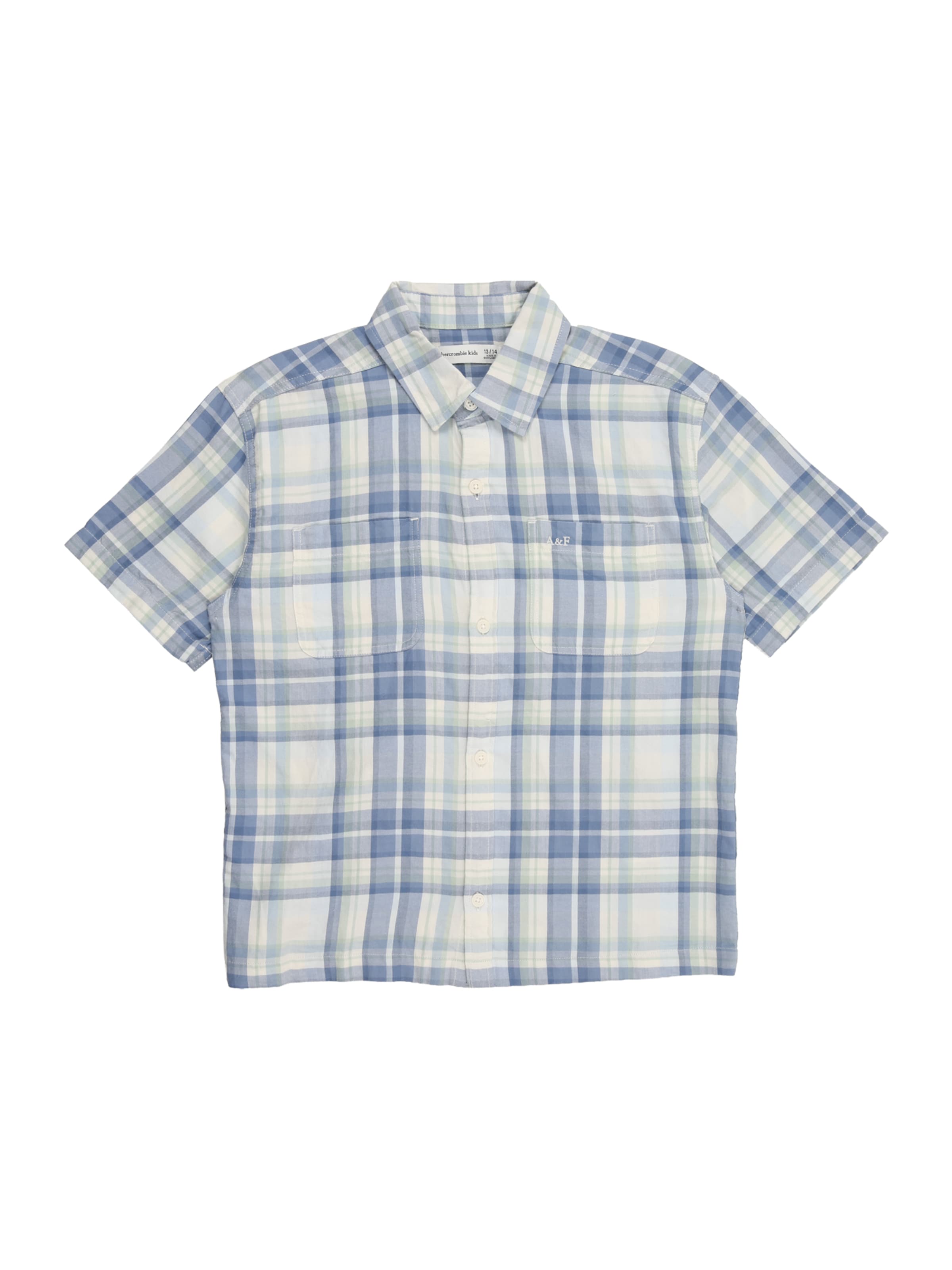 zils Abercrombie & Fitch Standarta piegriezums Krekls: no priekšpuses