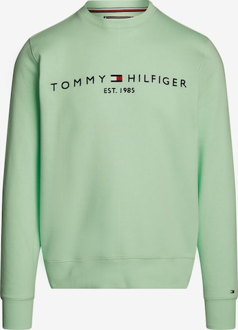 TOMMY HILFIGER Sweatshirt in Grün: predná strana