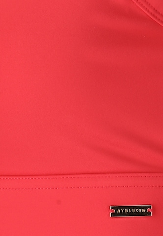 Athlecia Low support Sport bh 'Bloom V2' in Rood