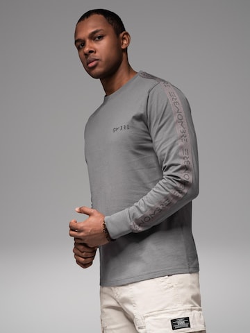 Ombre Shirt in Grey
