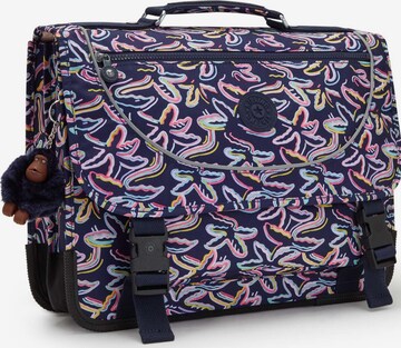 KIPLING - Mochila 'Preppy' em azul: frente