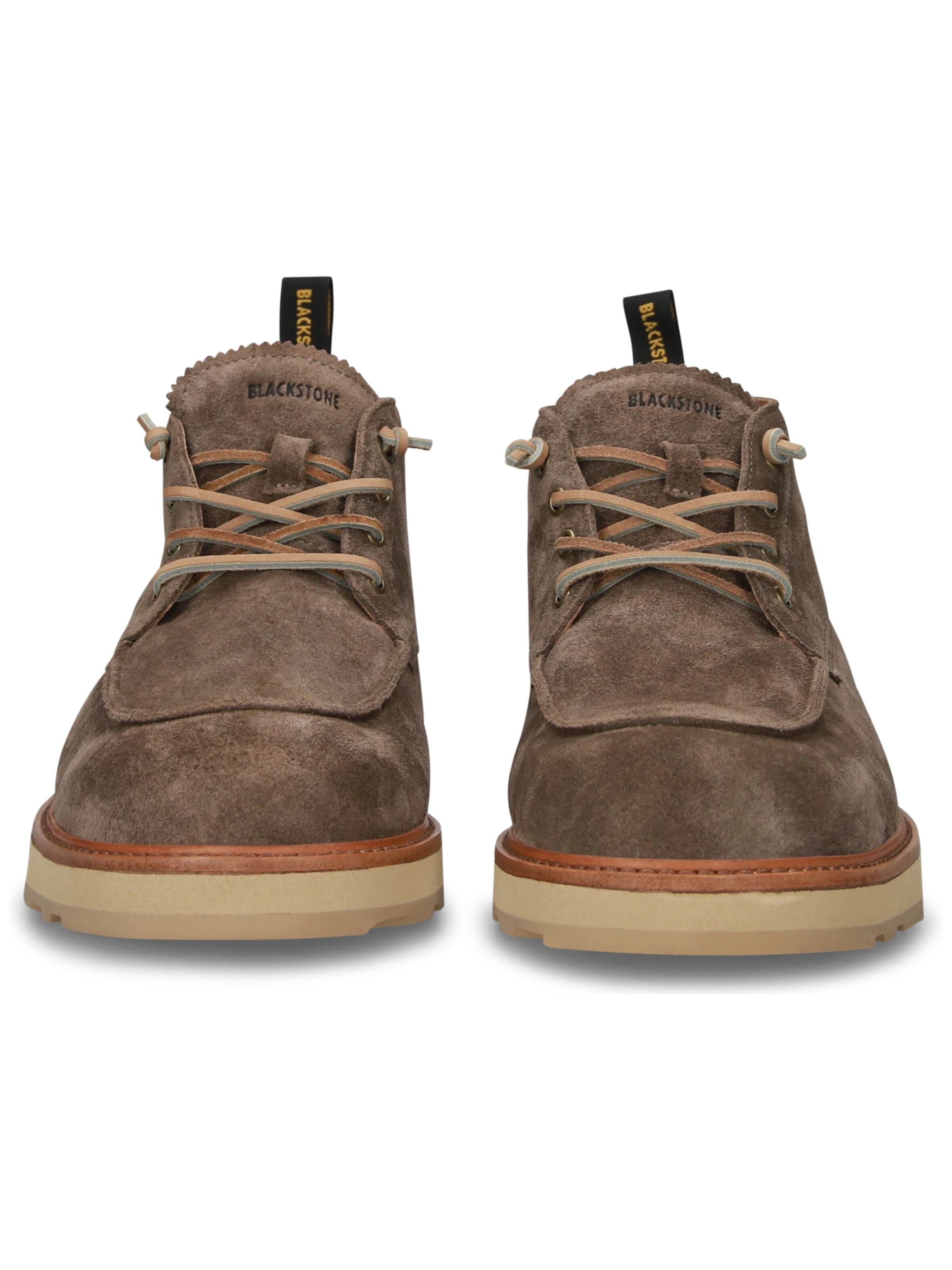 BLACKSTONE Boots med snörning 'PERIDO ASHER MID' i brun