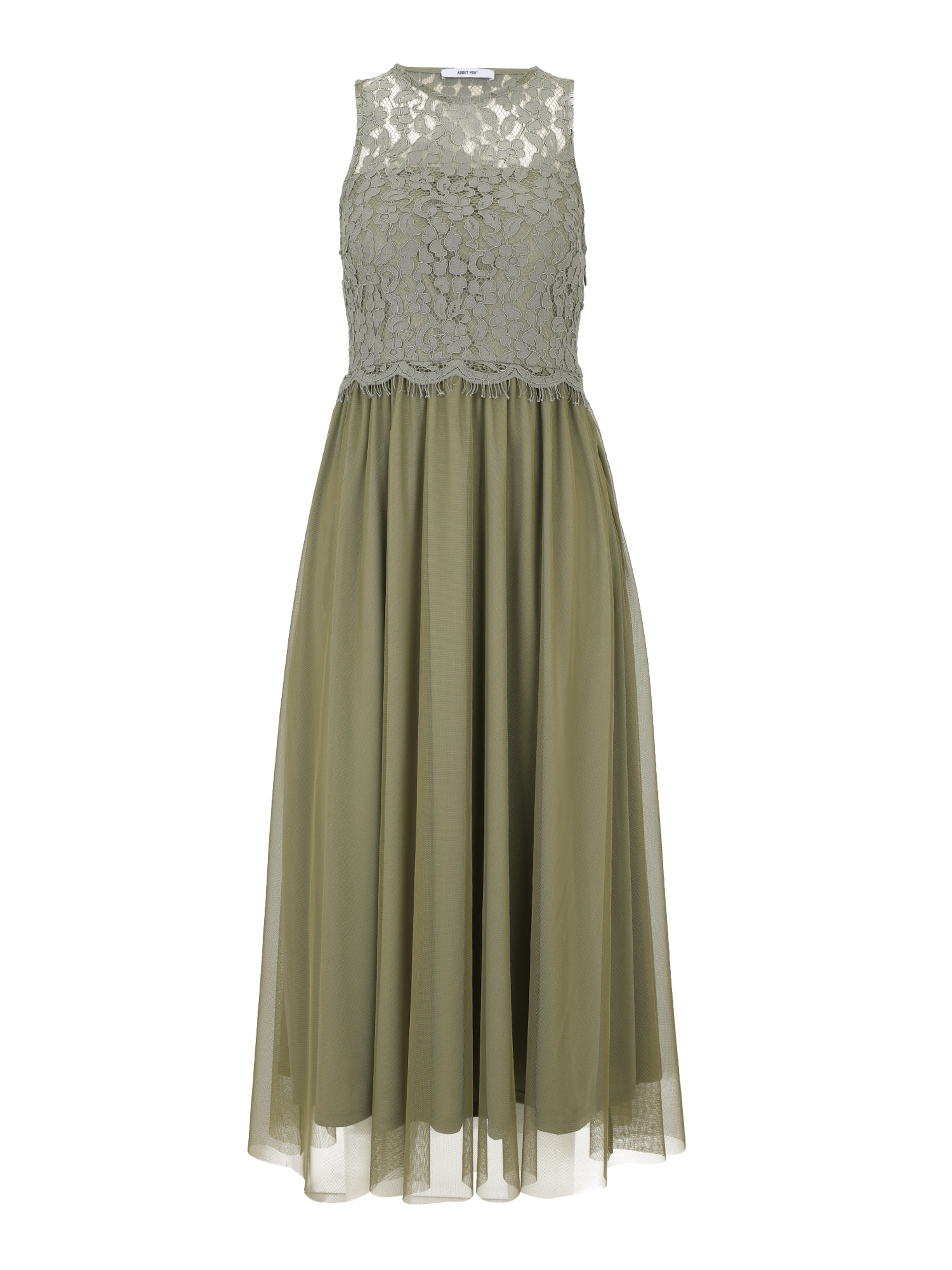 ABOUT YOU Dress 'Valerie' in Green: front