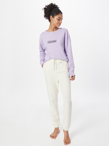 Calvin Klein Underwear Sweatshirt in Lila