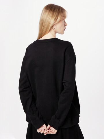 HUGO Sweatshirt 'Deroxane' in Zwart