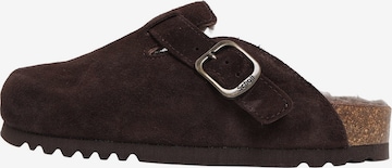 SCHOLL Mule 'FAE NEW F' in Brown: front