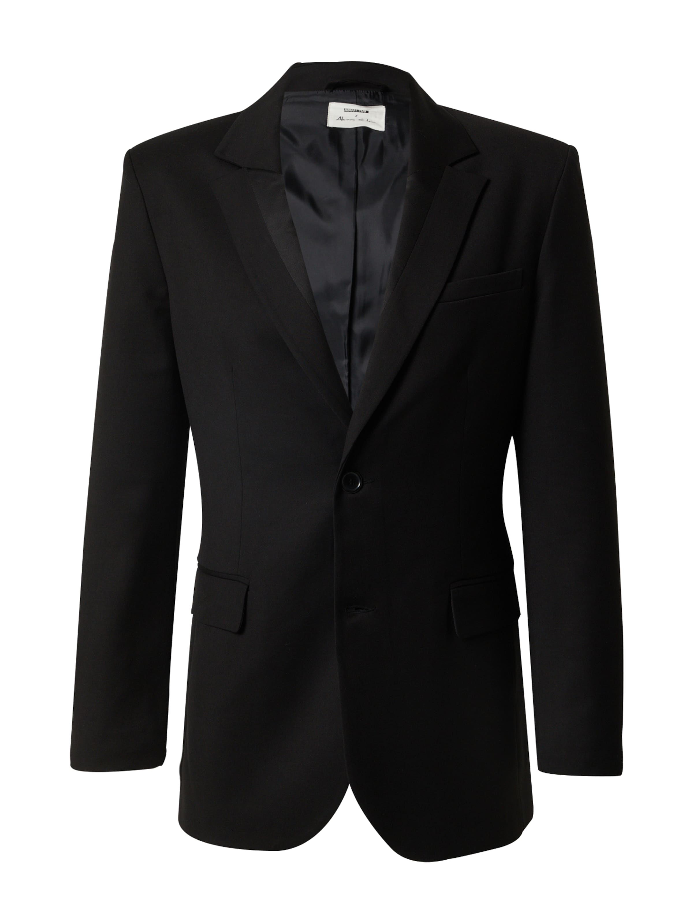 Regular fit Giacca da completo 'Emil' di ABOUT YOU x Alvaro Soler in nero: frontale