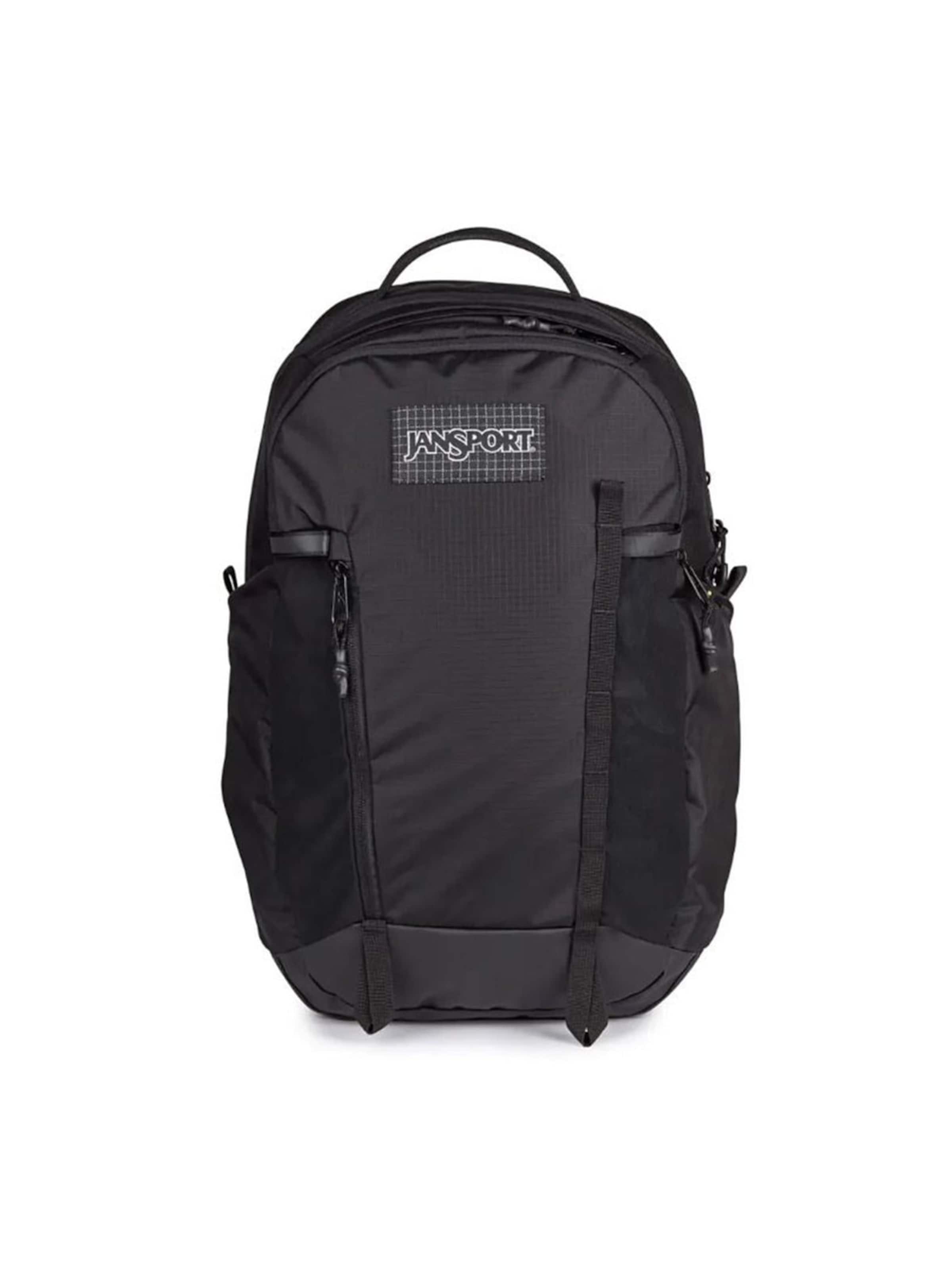 JANSPORT Backpack 'All Around Pack Medium Black -- Unisex Black Backpack' in Black: front