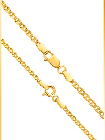 NTHIRTYTHREE Necklace 'Goldkette 14 Karat Gold Traversino Stil 585 Echtgold 40cm-55cm - Bestpreis - Damen Herren mit Schmuckbox - Sale 31.08.2026' in Gold: front