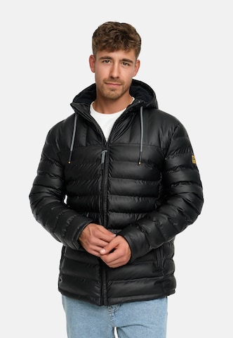 INDICODE JEANS Between-season jacket 'INAmiso' in Black