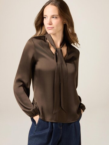 oltre Blouse in Bruin