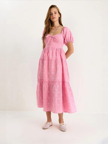 Bianco Lucci Summer dress in Pink