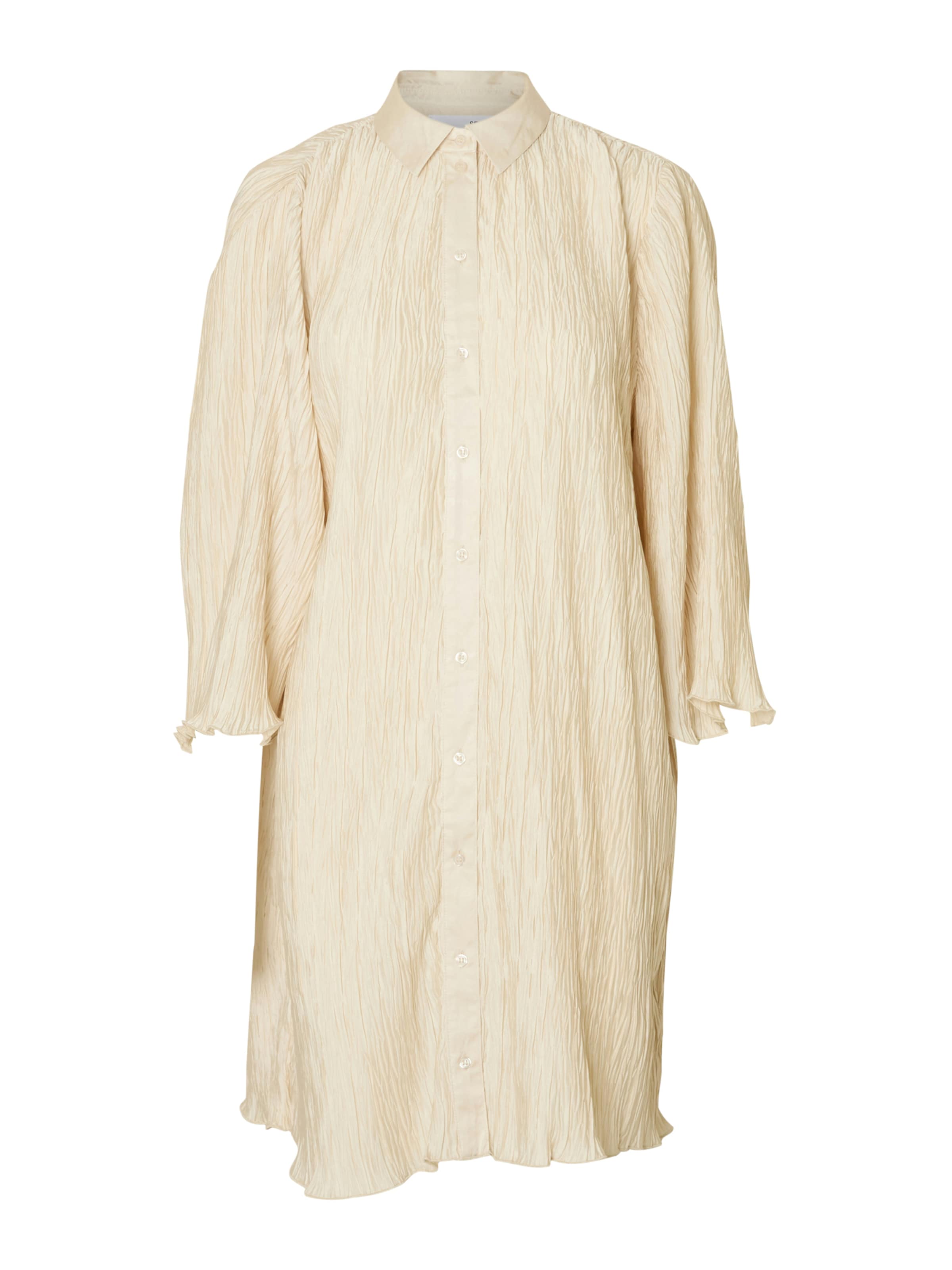 SELECTED Kleid 'SLFELMA' in Beige: Vorderseite