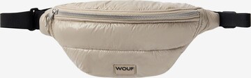 Marsupio 'Quilted' di Wouf in beige: frontale