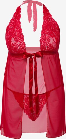 Ulla Popken Negligee in Red: front