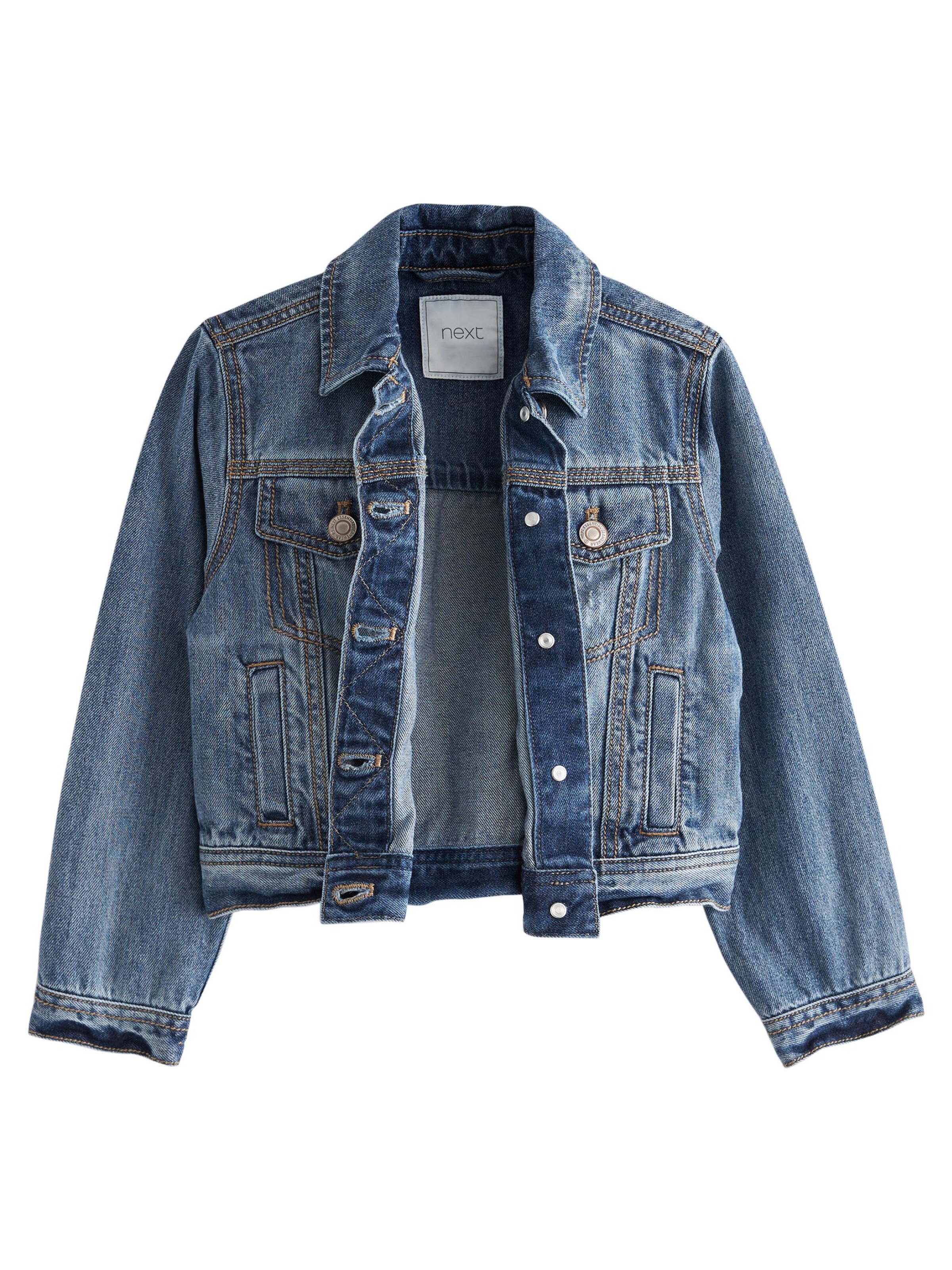 Next Overgangsjakke i blå