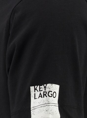 Key Largo Póló 'MT LOVE YOU' - fekete